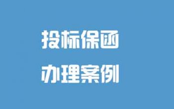 办理湖北银行投标保函