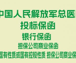 中国人民解放军总医院投标保函办理说明